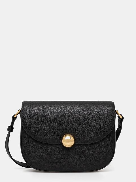 Furla torebka skórzana kolor czarny WB01887.BX3036.O6000 - zdjęcie produktu nr 1