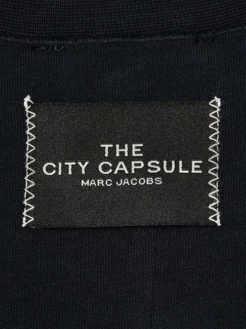 Marc Jacobs The City graphic-print T-shirt - Black