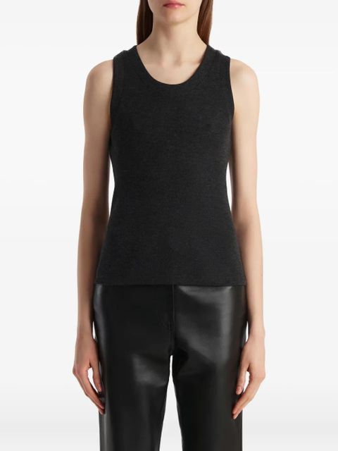 KHAITE Isha sleeveless top - Grey