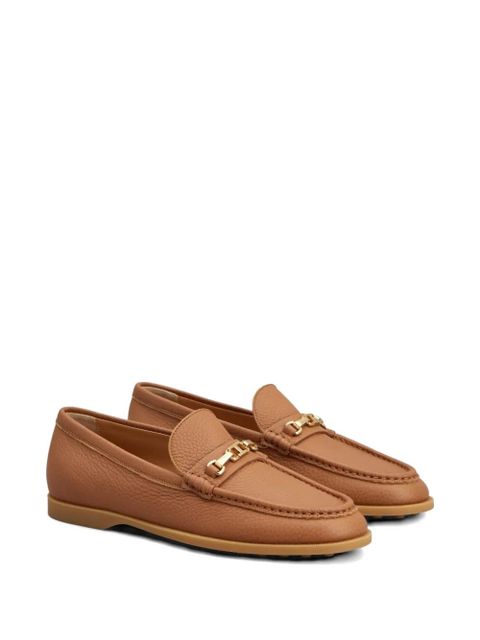 Tod's metal trim loafers - Neutrals - zdjęcie produktu nr 2
