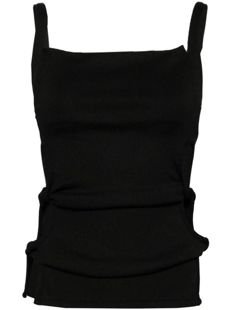 Christopher Esber open twist tank top - Black - zdjęcie produktu nr 1