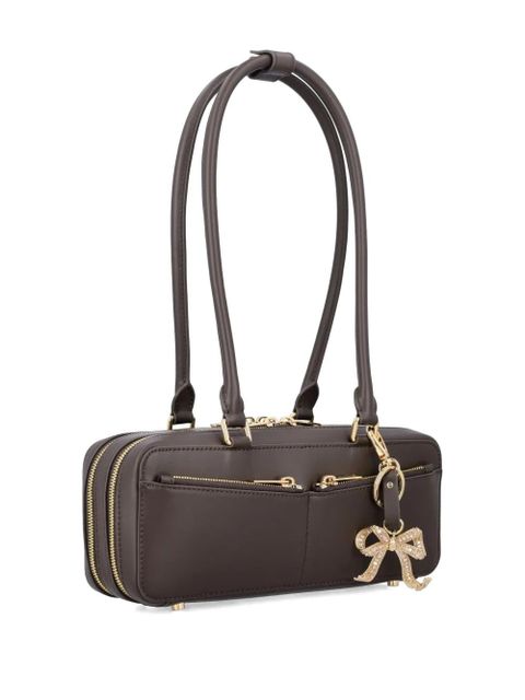 Self-Portrait leather handbag - Brown - zdjęcie produktu nr 2