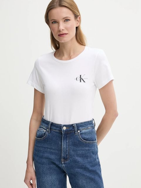 Calvin Klein Jeans t-shirt bawełniany 2-pack - zdjęcie produktu nr 1
