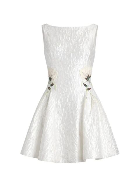 Simkhai applique detail textured dress - White - zdjęcie produktu nr 1