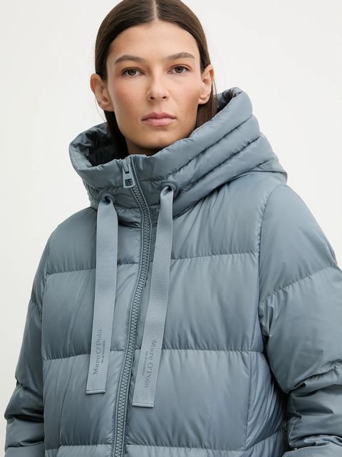 Marc O'Polo kurtka puchowa kolor niebieski zimowa 511032971095