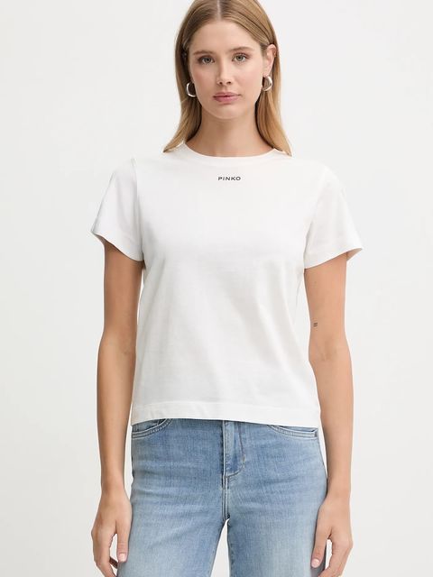 Pinko t-shirt bawełniany - zdjęcie produktu nr 1
