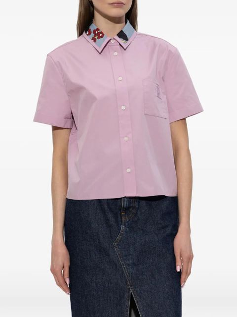 Marni chest-pocket shirt - Pink