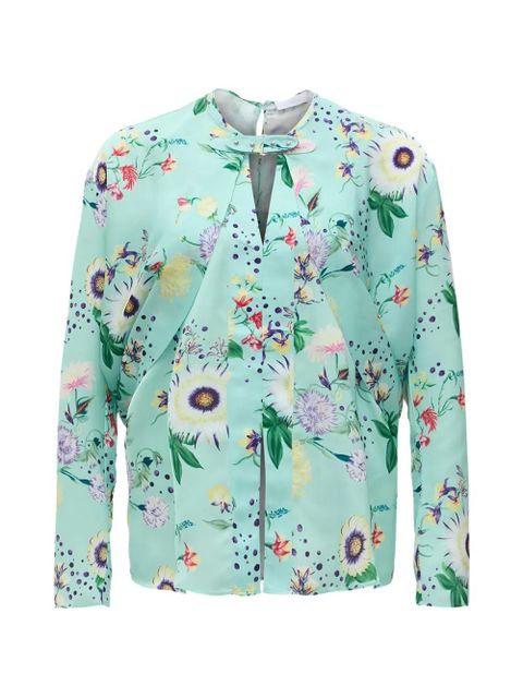 Rabanne floral blouse - Green - zdjęcie produktu nr 1