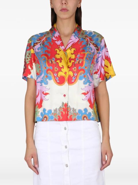 ETRO floral-print shirt - White - zdjęcie produktu nr 1