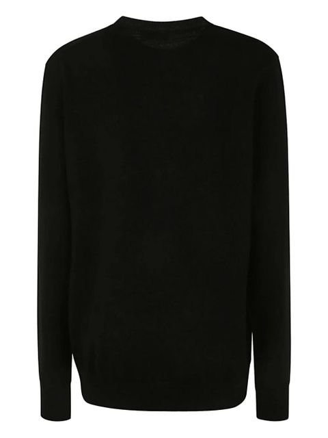 WARDROBE.NYC crew-neck wool sweater - Black - zdjęcie produktu nr 2