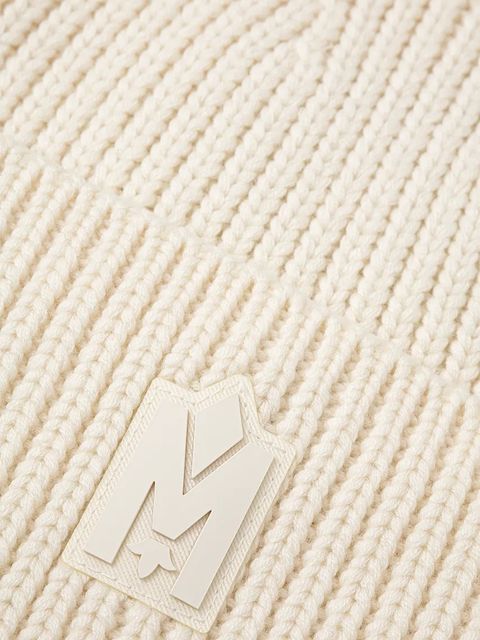 MACKAGE czapka wełniana kolor beżowy wełniana JUDE-WZ - zdjęcie produktu nr 2