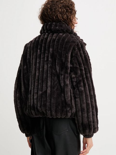 Save The Duck kurtka dwustronna ELINA kolor brązowy zimowa D31352W.VERY21