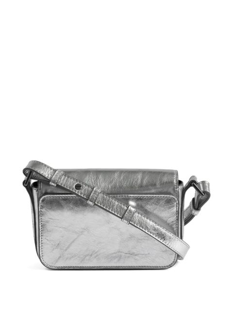 Zadig&Voltaire Le Zazi winged cross body bag - Silver
