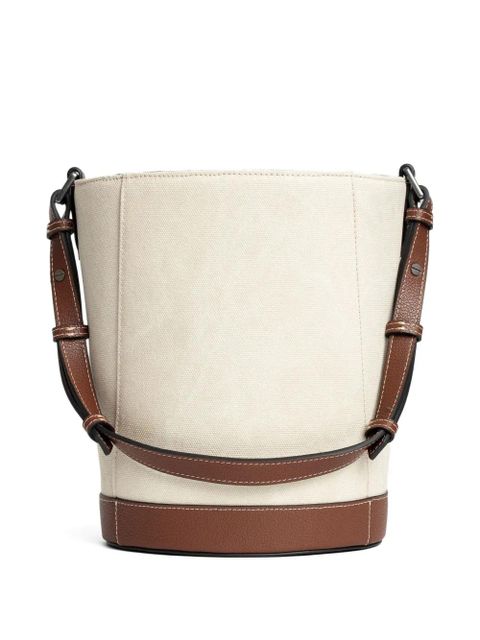 Zadig&Voltaire logo-print bucket bag - White - zdjęcie produktu nr 2