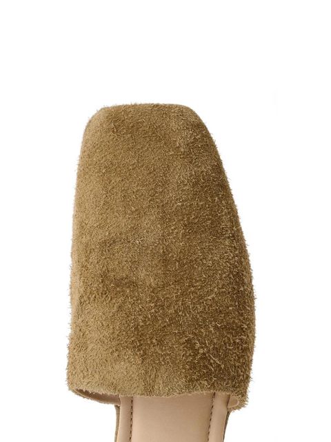 OUR LEGACY speckled suede slippers - Neutrals - zdjęcie produktu nr 2