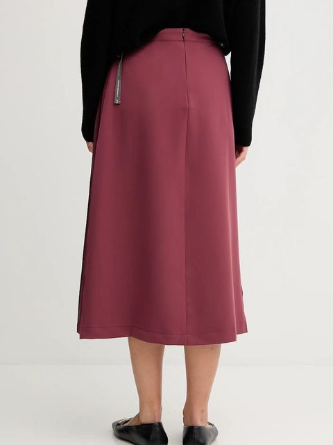 Colmar spódnica kolor bordowy maxi rozkloszowana 7306.2ZW