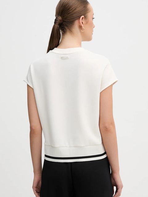 United Colors of Benetton t-shirt damski kolor beżowy 3QAFD10AX