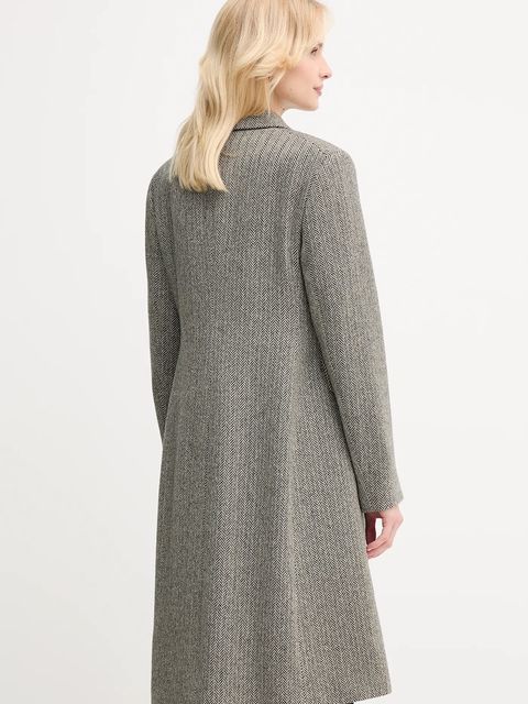 Polo Ralph Lauren płaszcz wełniany kolor szary 211966522