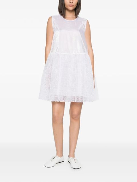 Cecilie Bahnsen Dahulu sleeveless mini dress - White - zdjęcie produktu nr 2