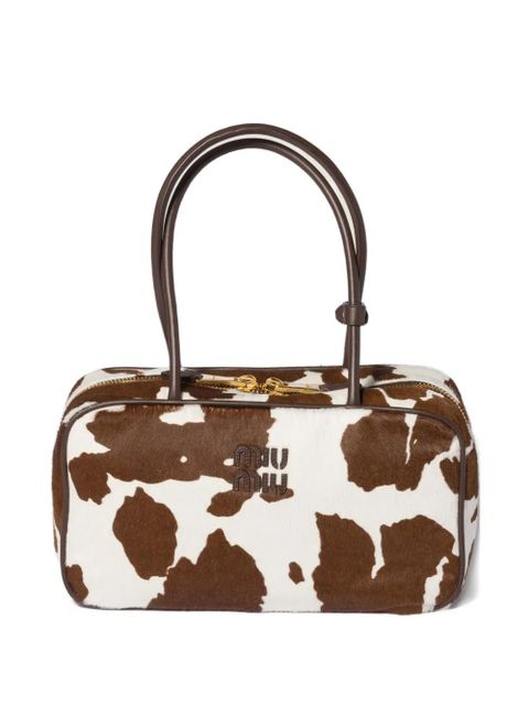 Miu Miu Beau tote bag - White - zdjęcie produktu nr 1