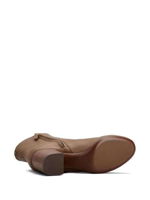 Tod's 70mm leather ankle boots - Brown