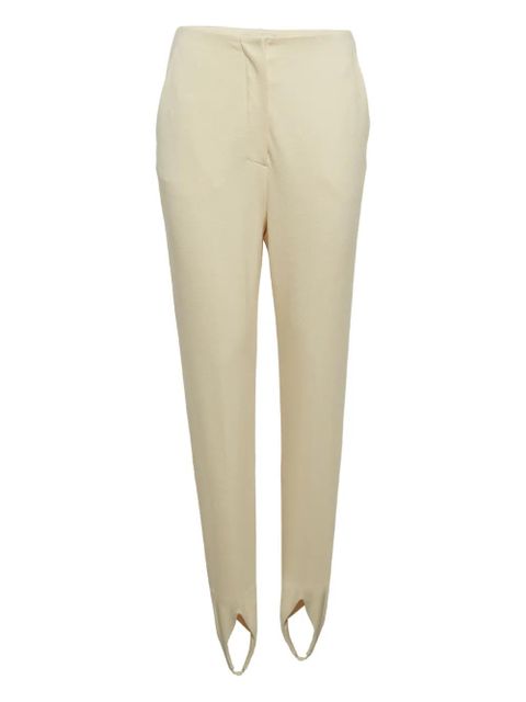 Nanushka Pre-Owned straight-leg trousers - Neutrals - zdjęcie produktu nr 1