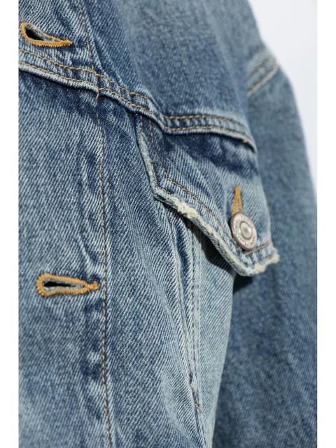 Balenciaga Hourglass denim jacket - Blue