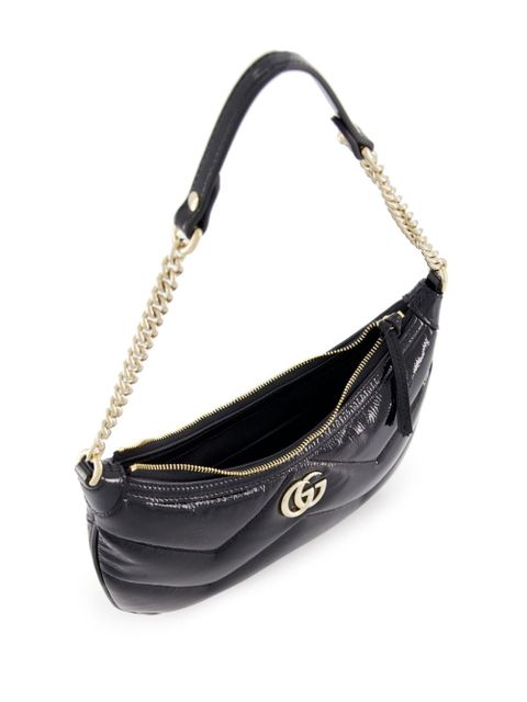 Gucci small GG Marmont shoulder bag - Black
