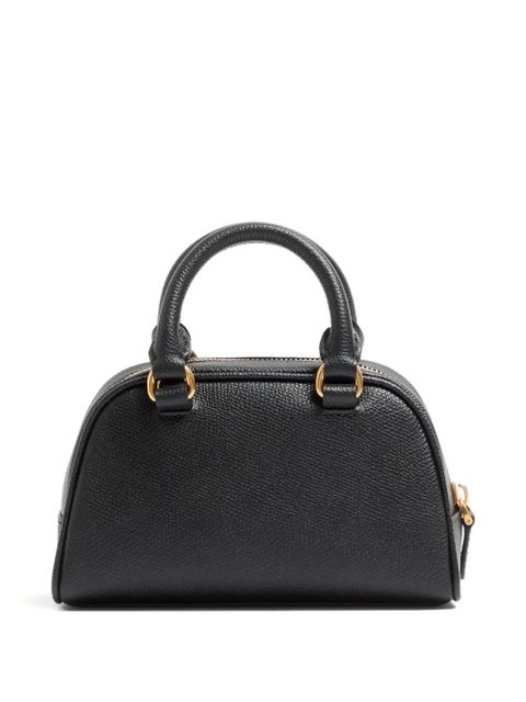 Valentino Garavani mini Bowling V-logo signature tote bag - Black - zdjęcie produktu nr 2