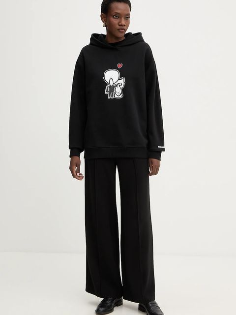 Karl Lagerfeld bluza bawełniana IKON - zdjęcie produktu nr 1