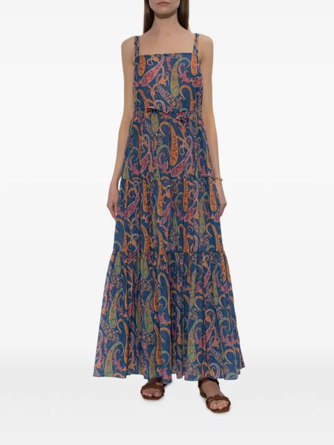 ETRO paisley-pattern maxi dress - Blue - zdjęcie produktu nr 2