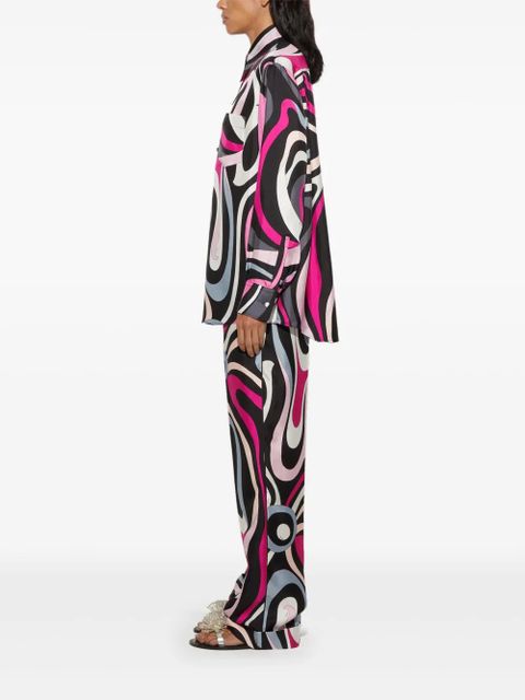 PUCCI Marmo-print shirt - Black