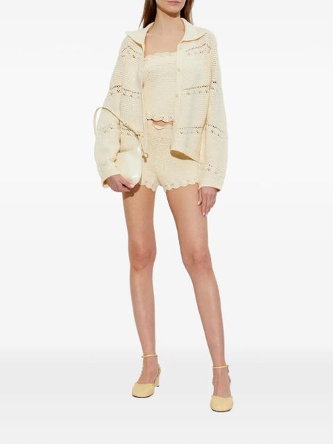 Posse Dylan open-knit cardigan - Neutrals - zdjęcie produktu nr 2