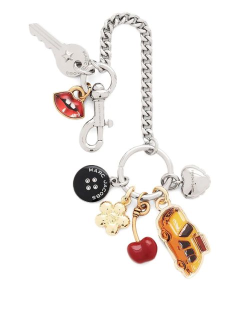 Marc Jacobs The Trinket metal cluster bag charm - Silver - zdjęcie produktu nr 1