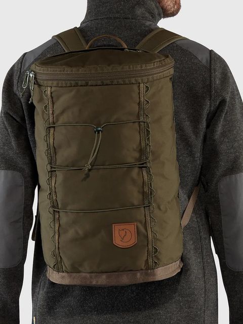 Fjallraven plecak Singi 20L kolor zielony duży gładki F23319-221