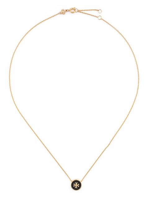 Tory Burch Kira enamel pendant necklace - Gold