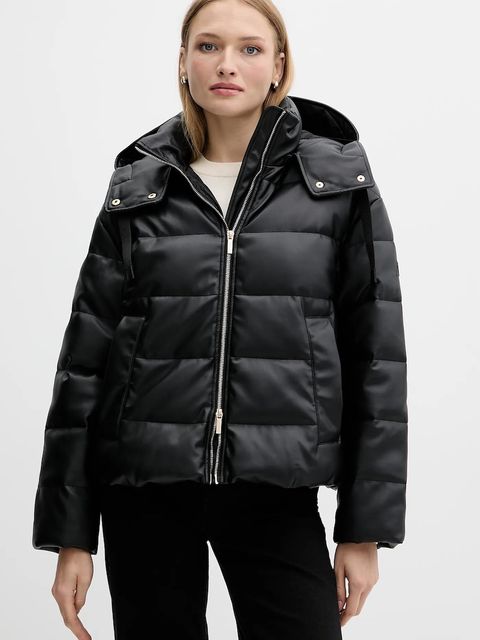 Armani Exchange kurtka kolor czarny zimowa oversize XW000673 AF16106 - zdjęcie produktu nr 1