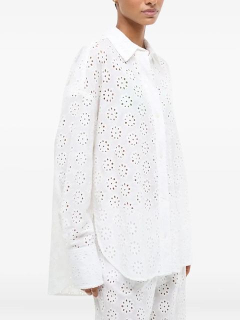 STAUD Colton shirt - White