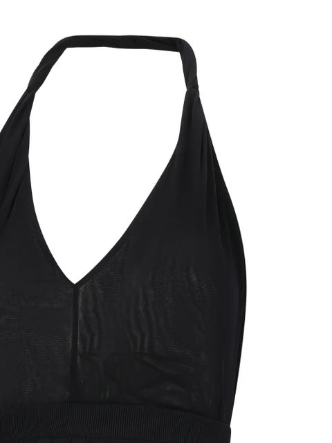 The Attico halterneck tulle dress - Black - zdjęcie produktu nr 2