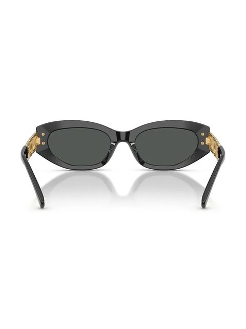 Versace okulary przeciwsłoneczne damskie kolor czarny 0VE4501