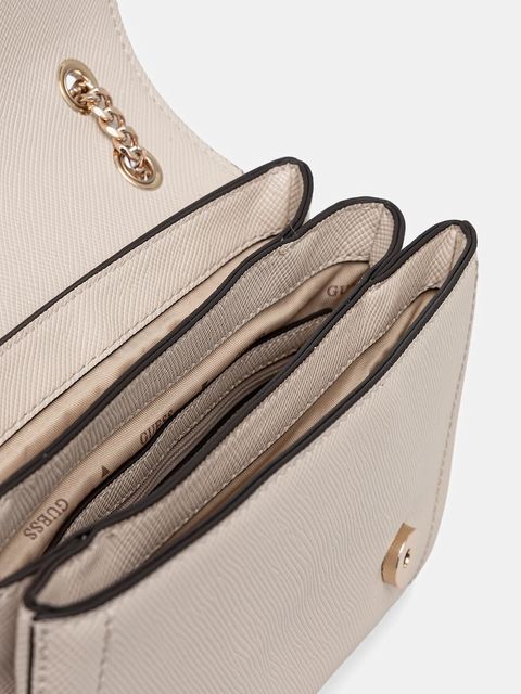 Guess torebka NOELLE kolor beżowy HWZG96 72250