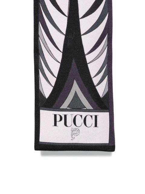 PUCCI printed scarf - Black