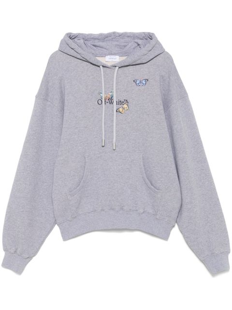 Off-White Bookish Butterfly hoodie - Grey - zdjęcie produktu nr 1