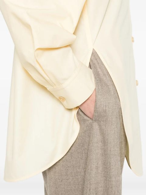 KHAITE Goya yellow shirt