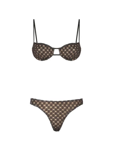 Missoni cut-out bikini - Black - zdjęcie produktu nr 1