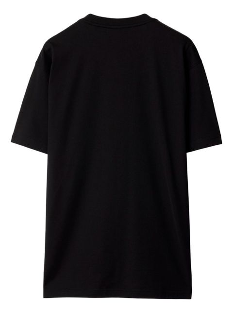 Burberry check-pocket T-shirt - Black