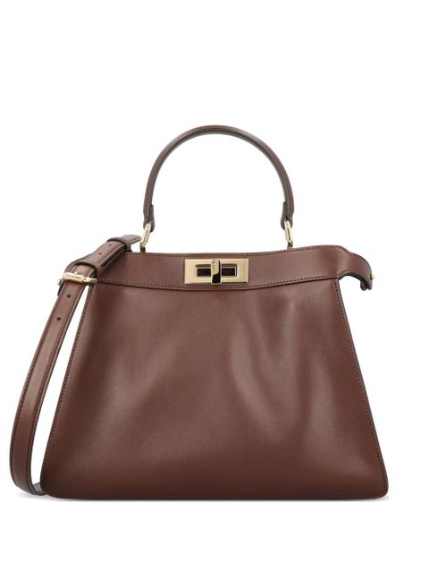 FENDI medium Peekaboo ISeeU tote bag - Brown - zdjęcie produktu nr 1
