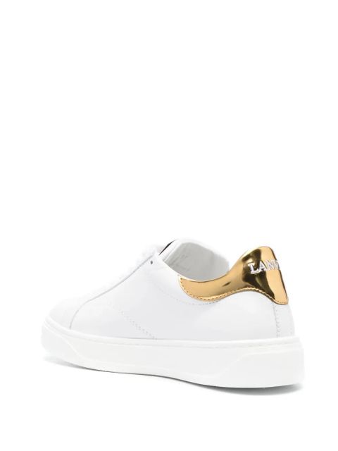 Lanvin DDB0 leather sneakers - White