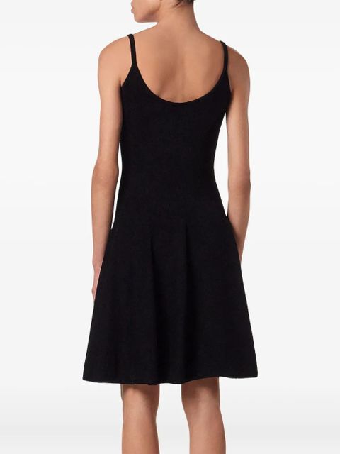 Versace embellished scoop-neck mini dress - Black - zdjęcie produktu nr 2