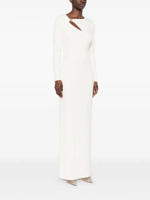 Lauren Ralph Lauren crew-neck maxi dress - Neutrals - zdjęcie produktu nr 2